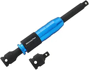 MichaelPro 1/2-Inch Dr. Speed Collar Impact Extension Bar | 10-Inch | Chrome Molybdenum Alloy Steel, 3/8-Inch Adaptor included | MP009074