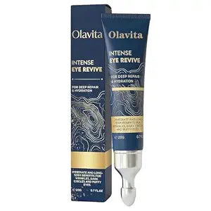 OLAVITA 1PCSOlavita Intense Eye Revive Cream, Eye Repair Cream for Dark Circles & Puffiness,Eye Cream Anti Aging for Women and Men,0.7 oz (1PCS)