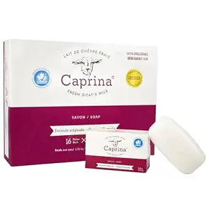 Caprina Canus Original Formula Fresh Goat's Milk Soap, 16 bars