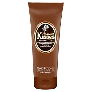 Ed Hardy Coconut Kisses Golden Tanning Lotion Cruelty Free, Gluten Free, Mineral Oil Free, DHA Free for All skin type, 3.4 oz, Brown