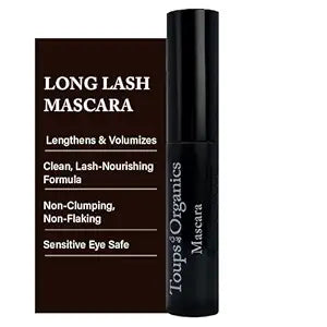Toups & Co Long Lash Mascara | Clean Lengthening & Volumizing Mascara | Clump-Free, Smudge-Resistant, Buildable Wear | Nourishes Lashes for Growth | Easy Removal, Sensitive Eye Safe | Brown