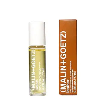 MALIN+GOETZ Perfume Oil | Concentrated Fragrance in Signature Scents – Leather, Dark Rum, Cannabis, Strawberry | Travel-Friendly Rollerball | Vegan & Cruelty-Free | 0.2 fl oz
