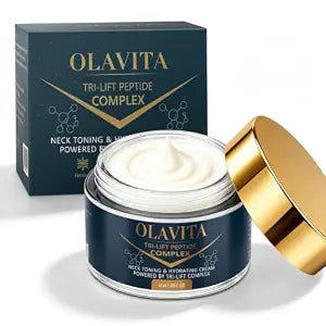 Olavita Tri-lift Peptide Complex Cream for Wrinkle Anti Aging,Olavita Cream Neck Firming Moisturizer for All Skin Types