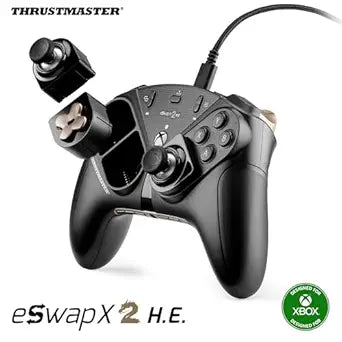 Thrustmaster ESWAP X2 H.E – Modular Gamepad for Esports Games with Anti-Drift H.E.A.R.T. (Hall Effect) Mini-Sticks – Compatible with Xbox Series X|S, Xbox One and PC