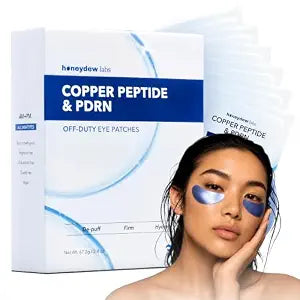 Under Eye Patches with GHK-Cu Copper Peptide, PDRN & Caffeine (10 Pairs)