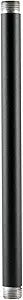Kichler 15656AZT Accessory Stem 1/2NPSM 12-Inch, Textured Architectural Bronze