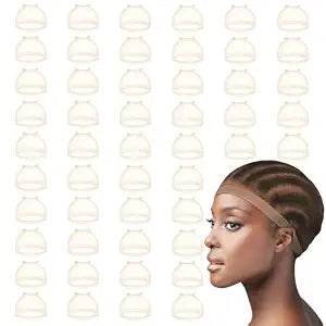 HD Wig Cap 50 PCS, Ultra Thin Breathable Caps for Lace Front Wigs