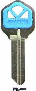 Key Blank, Kwikset Cool Color, Plastic Head