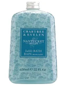 Crabtree & Evelyn Nantucket Briar Bubble Bath Shower Gel 22 oz