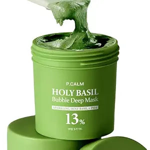 P.CALM Holy Basil Bubble Deep Mask, 90g / 3.17 oz