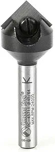 Amana Tool - RC-45711 In-Tech Insert Carbide V Groove 90 Deg x 11/16 Dia x 21/64 x 1/4 Inc