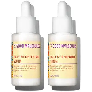 Good Molecules Daily Brightening Serum with Beta Arbutin, Pack of 2