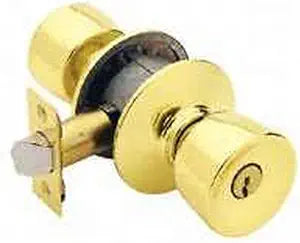Bell Entry Knob K4 Bright Brss