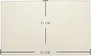 Breckwell Monticello SPG 9000 Center Door Glass Replacement Γ 11 1/4" x 13 7/8" High-Temperature Ceramic Glass Panel (892163)