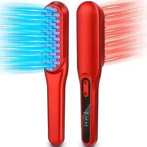 Laser Hair Growth Comb,Red Light Hair Growth Treatment for Men & females(Red 1pcs )