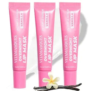 Vitamasques Overnight Lip Mask - Vanilla, Pack 3 of 0.33 fl oz