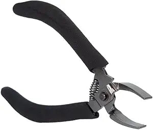 ICC RJ45 Keystone Connector and Patch Cord Removal Tool with Wide Flat Nose Jaws, Compatible with Ethernet and Fiber Optic Patch Cables, High-Density, Corrosion-Resistant, Ergonomic Handle
