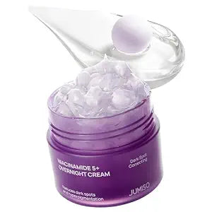 JUMISO Niacinamide Overnight Sleeping Mask, Capsule Cream (50ml/1.69 fl oz)