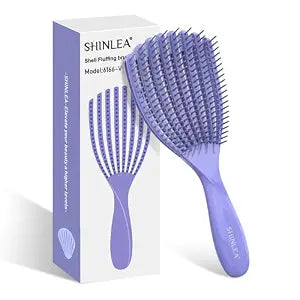 SHINLEA Detangler & Detangling Brush for Curly Hair, Wet Dry Hair Brush