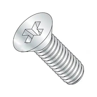 M3-0.5 x 30 mm Machine Screws/Phillips/Flat Head/Steel/Zinc / DIN965 (Carton: 2,000 pcs)