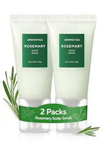 AROMATICA Rosemary Scalp Scrub (2 Packs) 5.82oz / 165g