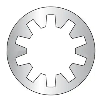 M2.5 Internal Tooth Lock Washers / 18-8 Stainless Steel / DIN6797J (Carton: 10,000 pcs)