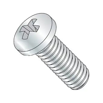M3-0.5 x 4 mm Machine Screws/Phillips/Pan Head/Steel/Class 4.8 / Zinc/JIS-B1111 / JIS-B1111 (Carton: 6,000 pcs)