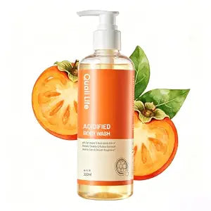 Mandelic Acid Body Wash, with Persimmon Extract for Body Odor, 10.1 Fl Oz