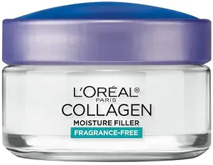 L'Oreal Paris Collagen Daily Face Moisturizer, Reduce Wrinkles, Face Cream, Fragrance Free 1.7 oz