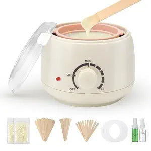 250ml Mini Waxing Kit for Women, Hard Wax Kit for Hair Removal
