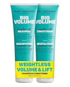 Marc Anthony Big Volume, Shampoo & Conditioner Set for Fine & Flat Hair