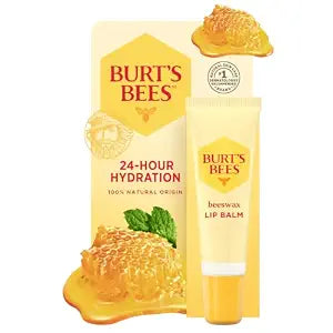 Burt's Bees 24 Hour Hydrating Lip Balm, Beeswax, 0.35 oz