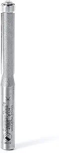 Amana Tool - 47092 Carbide Tipped Flush Trim 1/4 Dia x 1" 4 Shank
