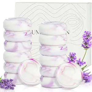 14PCS Travel Size Lavender Soap, Individually Wrapped Mini Hotel Soap Bars