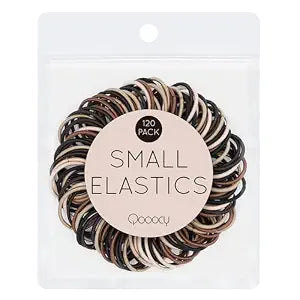Small Hair Ties for Thin Hair - Mini Ponytail Holders No Damage