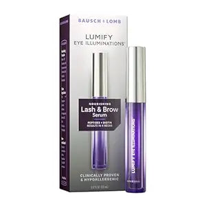 LUMIFY Eye Illuminations Lash & Brow Serum with Biotin, 0.12 Fl Oz (3.8mL)