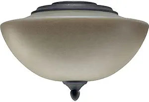 Quorum 2386-9144 Transitional Two Light Fan Light Kit from Salon collection in Bronze/Dark finish,