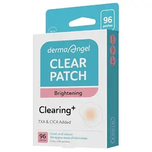 DERMA ANGEL Dark Spot Patches Blemish Patches with Hydrocolloid, TXA & CICA for Active Acne & Post-Inflammatory Dark Spots - Day and Night Use - UPGRADED (Post Acne - 96 Count - 1 Size)