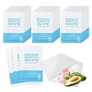 100 Pack Individual Makeup Remover Wipes Bulk