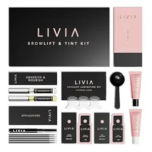 LIVIA Browlift + Color Kit ��� Wake Up With Fluffy, Lifted, Salon-Dark