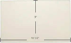 Ashley Door Glass Replacement Γ 9" x 10 1/2" Ceramic Glass Panel