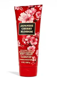 Bath & Body Works Japanese Cherry Blossom Ultimate Hydration Body Cream, 8 oz / 226 g – Aloe, Shea Butter, Cocoa Butter, 24-Hour Moisture