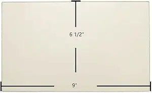 Silent Flame 7BSDD Glass Panel (7BSDD-1) Γ 9" x 6 1/2" High-Temperature Ceramic Replacement