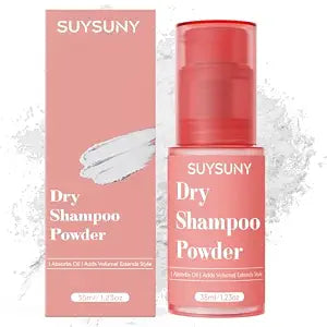 Dry Shampoo Powder for Women and Men,1.23oz Travel Size Waterless Dry Shampoos Spray for Thick, Fine,Dry Oily Hair,Non Aerosol Dry Volumizing Shampoo Instant Refresh Fullness|Unscented,Gifts for Women