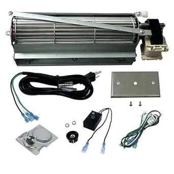 Bestbuyonline GFK4, FK4 Replacment Fireplace Blower Fan KIT for Heatilator, Majestic, Vermont Castings, Monessen, CFM, Northern Flame, Rotom HB-RB74K