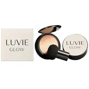 Foundation Cushion,Mushroom Head Air Cushion CC Cream Face Makeup,Brighten Long-Lasting For All Skin Types (WARM)