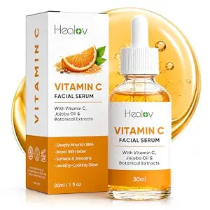 Vitamin C Serum for Face – Brightening Glow Face Serum with Jojoba Oil