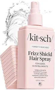 Kitsch Frizz Shield Hair Spray - Frizz Control Hairspray - 6.3 oz