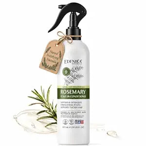 Rosemary Oil Spray Leave-In Conditioner & Detangler for Stronger Hair