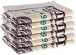 Kaufman - New 100 Dollar Bill Printed Beach and Pool Towel, 6-Pack, 30in x 60in, Multicolor